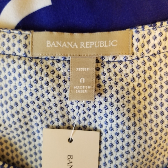 Banana Republic Sleeveless Peplum Polka Dot Top - Picture 7 of 10